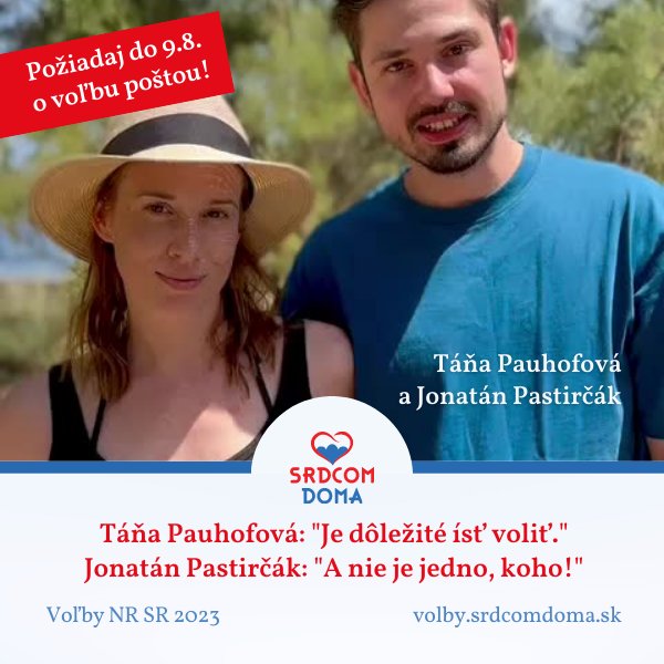 Táňa Pauhofová a Jonatan Pastirčák